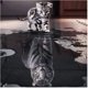 thumbnail image 1 of Full Drill Diamond Painting Kit, 5d Cat and Tiger Crystal Rhinestone Embroidery Pictures, 40 * 40cm Cross Stitch Art DIY Kit for Wall Decor, 1 of 4