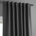 thumbnail image 3 of Half Price Drapes Smoked Truffle Bellino Textured Faux Linen Room Darkening Curtains For Bedroom & Living Room Curtains(1 Panel), Curtains 63 Inches Long, 50W X 63L, 3 of 11