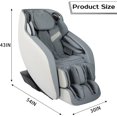 thumbnail image 7 of BestMassage Full Body Zero Massage Chair with Bluetooth 3D Speaker and Built-in Heat Therapy,Blue, 7 of 7