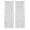 White, variant on Window Curtain, Torqee Indoor Window Screen, Hanging Window Panel, for Living Room Window, Bedroom Window and Household Indoor Area, Black, S, 1PC