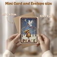 thumbnail image 3 of Tarjetas de Navidad TeloNook 5x7in Natividad Católica Paz, 3 of 7
