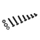 thumbnail image 5 of Kit de Surtido de tornillos de cabeza avellanada Ticfox 600 piezas acero al carbono, 5 of 8