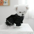 thumbnail image 6 of Fashion Sweet Puppy Dog Autumn and Winter Princess Skirt Pet Dog Lace Cake Camisole Tutu Dress B-Leapord S, 6 of 7