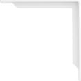 thumbnail image 4 of Ekena Millwork 2"W x 14"D x 14"H Stockport Steel Bracket, White Primer, 4 of 12