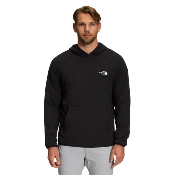 THE NORTH FACE Men's Mountain Sweatshirt Hoodie Pullover, TNF Black, Small