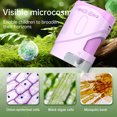 thumbnail image 4 of Microscopio de Mano de Herramientas Eléctricas para Niños, Microscopio Electrónico Portátil de Alta Potencia para Niños, Herramienta de Enseñanza Científica Que Puede Tomar Fotos, Grabar Vídeos Y Ser, 4 of 6