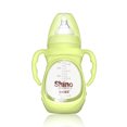thumbnail image 1 of Biberón Leche para bebé Alimentador de agua Bebida para recién nacidos Aprendizaje de enfermería resistente al calor Taza de pezón para niños pequeños resistente al calor Verde, 240 ml Advancent BA000333-07, 1 of 7