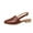 Brown, variant on OAVQHLG3B Women's Slingback Sandals Pointed Toe Low Heel Chunky Heel Summer Trendy Sandals Casual Shoes