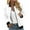 White, variant on JURANMO Flight Jackets for Women Solid Color Lightweight Zip Up Bomber Jacket Casual Elastic Ribbed Long Sleeve Fall Outerwear Jackets with Pockets Big Deal Days X-Dark Blue#Solid Color Jackets L