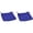 Blue, variant on 2Pcs 19x19x2 Inch Outdoor Cushion Covers Replacement Seat Cushion Cover for Patio Furniture Chair,Water Resistant, Waterproof and Fade-Resistant Outdoor Cushion Cover - For Rattan Chair & Lounge