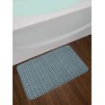 thumbnail image 2 of Vintage Bath Mat, Chinese Floral Vine Motifs with Curves on Retro Worn out Background, Plush Bathroom Decor Mat with Non Slip Backing, 29.5" X 17.5", Dark Teal and Coconut, by Ambesonne, 2 of 2