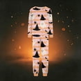 thumbnail image 6 of Matching Family Halloween Pajamas Set - 2026 Cute Ghost & Pumpkin Print Two-Piece Sleepwear Pjs - Family Matching Pajamas Soft Holiday Loungewear Halloween Matching Pajamas for Family, 6 of 6