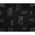 thumbnail image 5 of oneOone Polyester Spandex Black Fabric Abstracts Quilting Supplies Print Sewing Fabric By The Yard 56 Inch Wide, 5 of 6