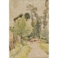 thumbnail image 3 of John Linnell 18x24 Black Modern Framed Museum Art Print Titled - Study of Trees at Bayswater, London (1811), 3 of 5