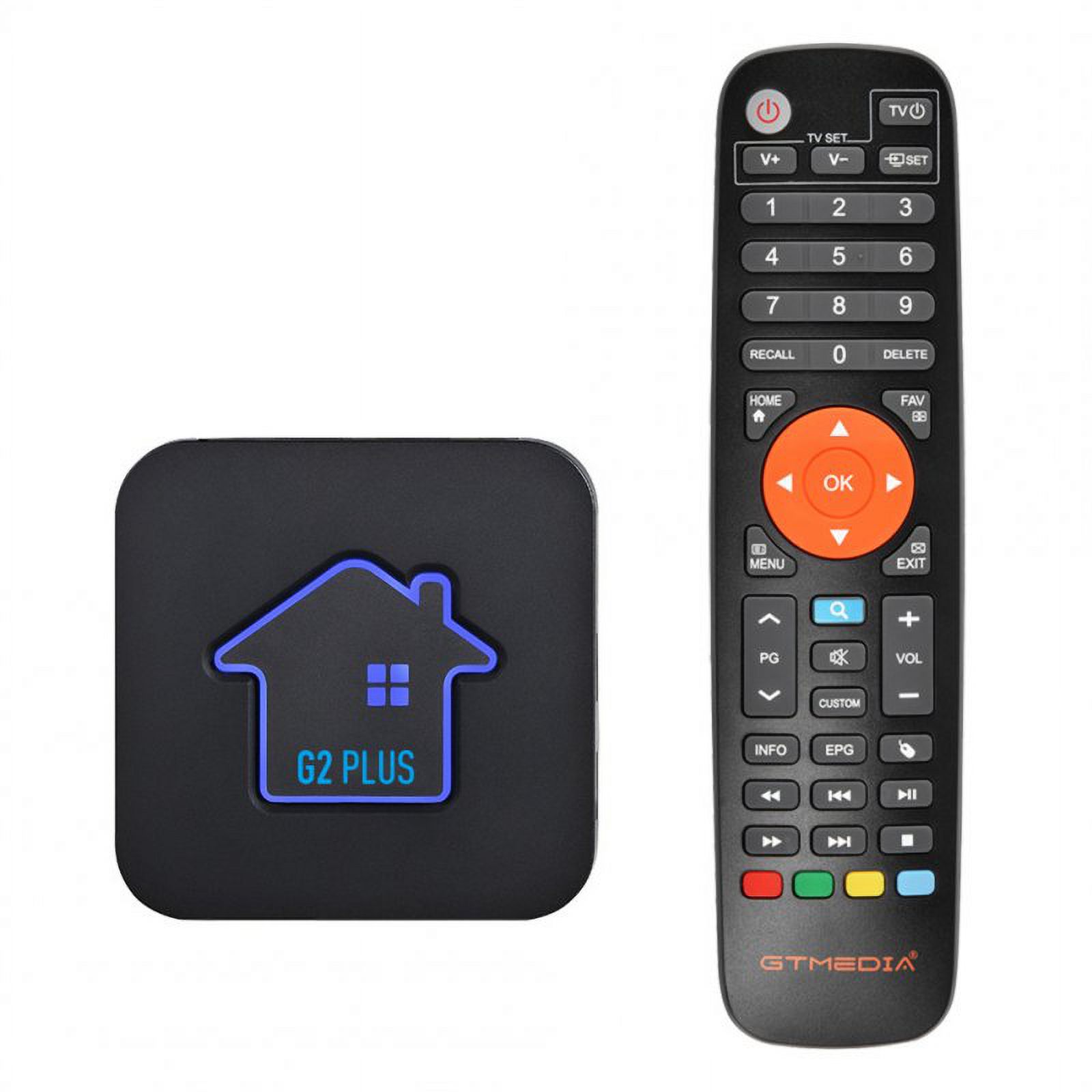 G2 Plus Gtmedia Android 11.0 TV Box Amlogic S905w2 2g16g Built-in 2.4g Wifi 4k H.265 Gtplayer Set Top Box EU Plug