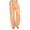 Orange4, variant on Qingpeng Cotton Pants for Women Summer Drawstring High Waisted Pants Casual Wide Leg Yoga Pants with Pockets