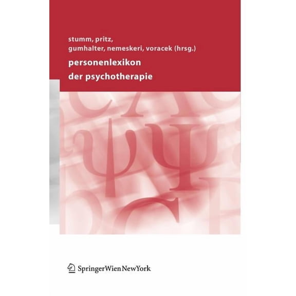 Personenlexikon der Psychotherapie, (Hardcover)