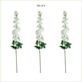 thumbnail image 3 of 39in. Artificial Delphinium Flower Stems, Set of 3, 3 of 8
