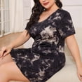 thumbnail image 5 of Lxkfashion Sale 2025 Under $15 Nightgowns for Women Cotton Night Shirts Short Sleeve Night Gown Dress Casual Pajamas Soft Sleepwear, 5 of 8