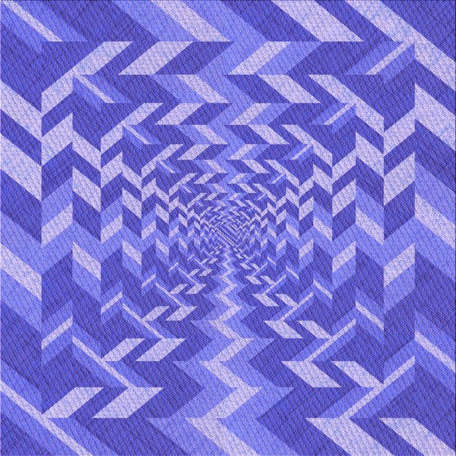 Ahgly Company Machine Washable Indoor Square Transitional Purple Mimosa Purple Area Rugs, 7' Square