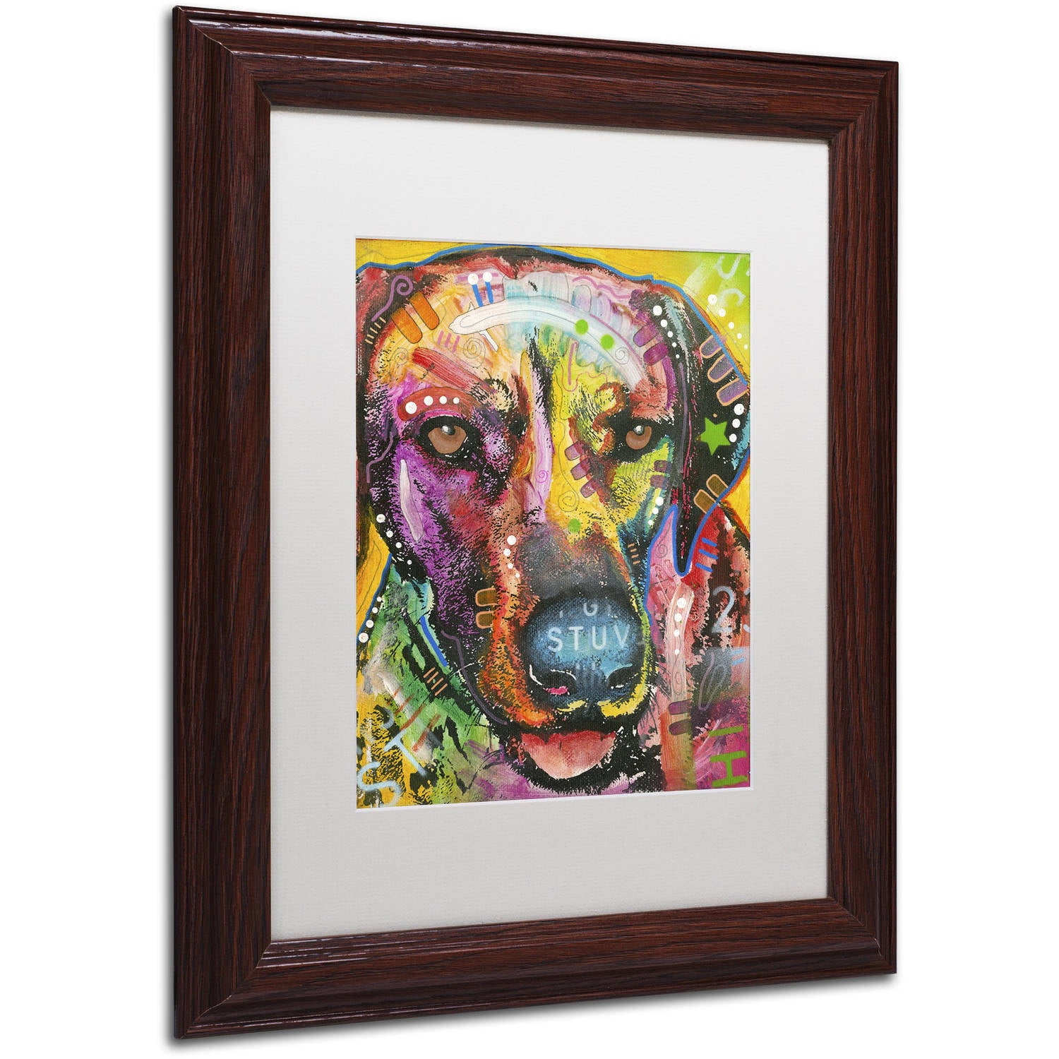 Trademark Fine Art "Ready to go" Canvas Art by Dean Russo, White Matte, Wood Frame