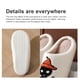 thumbnail image 3 of Pantuflas con punta cerrada felpa pirata Halloween antideslizantes para el hombres y mujeres (44-45), 3 of 9