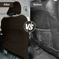 thumbnail image 6 of Eurhowing Universal Car Seat Covers, Non-Slip Front Car Seat Covers Set of 2, Breathable Jacquard Auto Seat Protectors for Cars SUV Sedan Truck, Coffee, 6 of 8