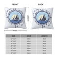thumbnail image 2 of Yiaed Not All Who Wander Are Lost2 Print Pillow Covers Super Soft Decorative Square Throw Pillow Covers Case Cushion Covers for Sofa Couch Bedroom Car Decor（No pillow core）-16"x16", 2 of 7