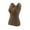 Khaki, variant on Women Thermal Tank Tops Sleeveless Warm Fleece Lined Cami Underwear Vest Thick Skii Tank Top for Cold Weather