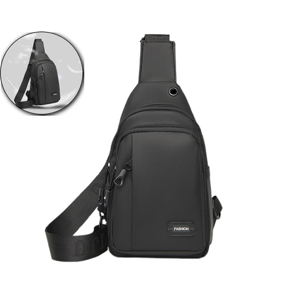 Men's Waterproof Crossbody Chest Bag Small Sling Bag Crossbody for Men Women One Strap Shoulder Cross Body Bag Sling Backpack for Travel