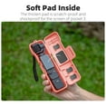 thumbnail image 6 of Protective Case for Dji Osmo Pocket 3 Creator Combo Accessories, with 3 Magnetic Cpl/Nd Filter Storage Slots and 2 Storage Card Slots, with Wrist Strap, Dustproof & Anti-drop & Scratch proof （Blue）, 6 of 14