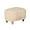 Beige, variant on Small Foot Rest Stool Ottoman, 20" Footstool Footrest with Wood Legs, for Under Office Desk, Living Room