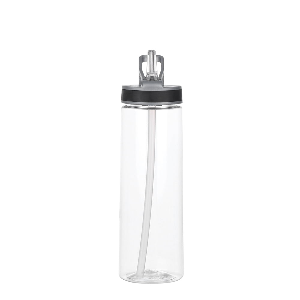 Glass Transparent Water Bottle With Lid And Straw, Leakproof Travel Coffee  Mug For Outdoor Sports Fitness - Temu