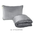 thumbnail image 3 of Yhmxh Bedding Travel Blanket Two-In-One Foldableable Storage Nap Blanket Flannel Outdoor Airplane Blanket Skin-friendly Throw Blanket Machine Washable Microfiber Bed Sheet Set, 3 of 6