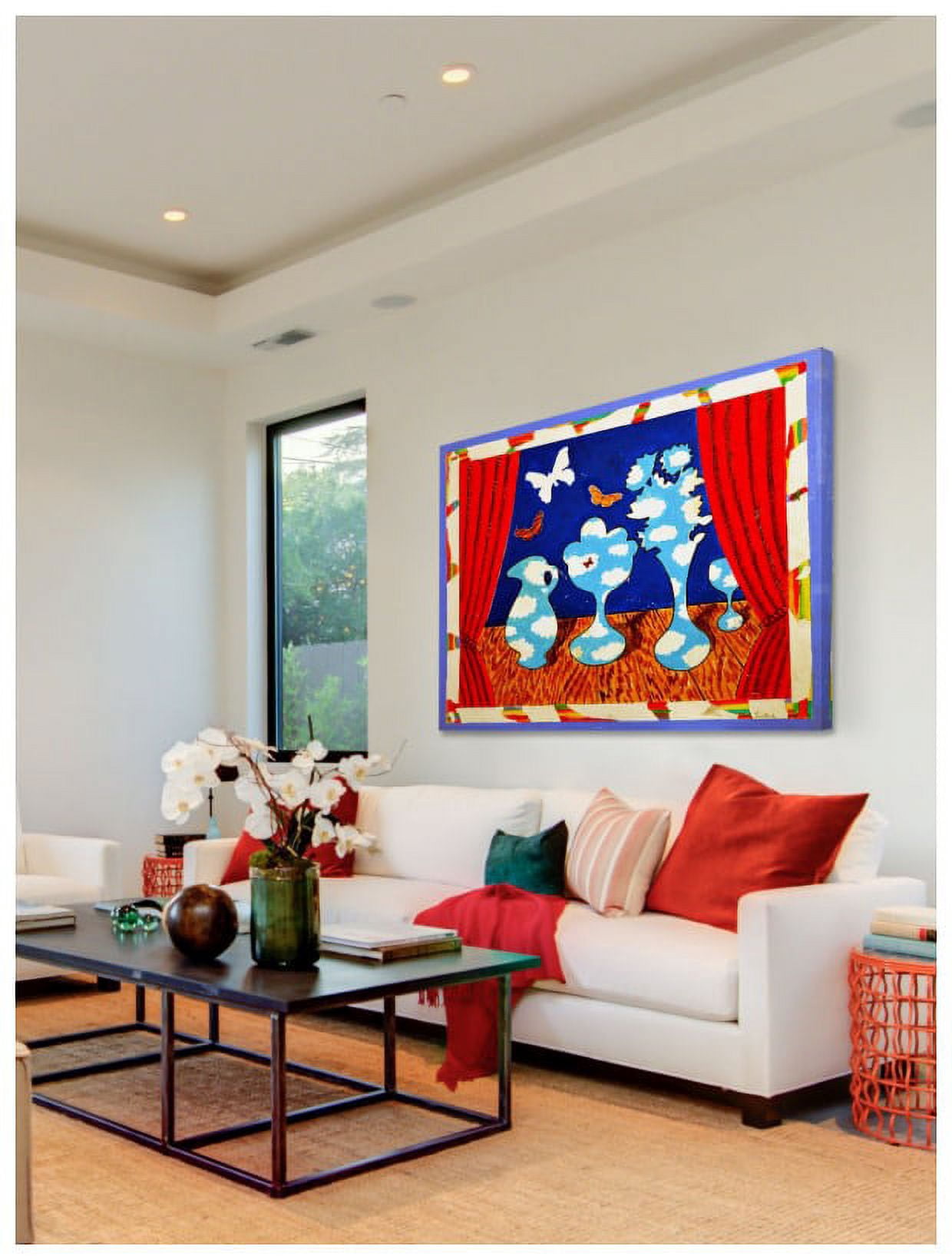 Marmont Hill "Brevity" by Wayne Ensrud Painting Print on Canvas