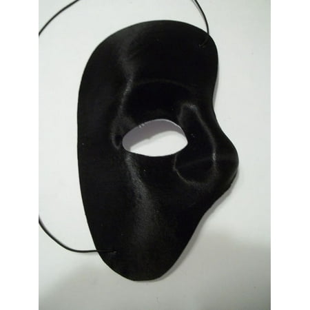 Black Phantom of The Opera Costume Masquerade Mask