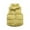 Yellow, variant on XIMIN Toddler's Corduroy Puffer Vest Stand Collar Zip Snap Button Sleeveless Jacket Winter Coat Baby Down Coat Thick Warm Coat Padded Quilted Vest Waistcoat