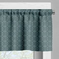 thumbnail image 3 of Ambesonne Blue Window Valance, Moroccan Inner Details, 54" X 12", Pale Blue and Blue Grey, 3 of 5