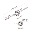 thumbnail image 2 of Uxcell M5.5 x 0.5 Threading Die and 20mm (M3.5-M6) Round Holder Die Stock Wrench Set, 2 of 7