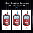 thumbnail image 5 of Probador de cables de fibra óptica D YEDEMC, medidor de potencia con VFL, 5 of 5