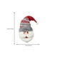 thumbnail image 3 of Inteprter Hogar Navidad cortina hebilla Tieback dibujos animados Santa Claus muñeco de nieve ventana decoración Navidad cortina abrazadera escaparate Kits de decoración para fiestas Papá Noel Inteprter HA070235-01B, 3 of 6