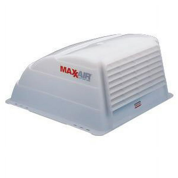 MaxxAir Ventilation Solutions Roof Vent Cover 00-933066 MAXXAIR; Exterior Mount; Dome Type Ventilation Cover; Vented On One Side; For 14 Inch x 14 Inch Vents; 19-1/4 Inch Length x 18-1/2 Inch Width