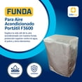 thumbnail image 2 of Funda Impermeable Compatible con Aire Acondicionado Portatil F3600 | Lona Afelpada Premium con Bastillas Reforzadas, 2 of 7