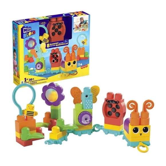 Juguete de Construcción Mega Bloks Oruguita Bailadora