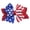 Dark Blue, variant on Toddler Bows Independence Day Hair Bow Flag Bowknot Hair Bow Pin Bow Hair Hairpins USA 250th Anniversary Hair Bow Clips Red,3-12 Years