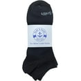 thumbnail image 5 of Yacht & Smith 120 Pair Low Cut Socks Thin Comfortable Lightweight Breathable Wholesale Bulk Sport Socks (BLACK, Men), 5 of 5
