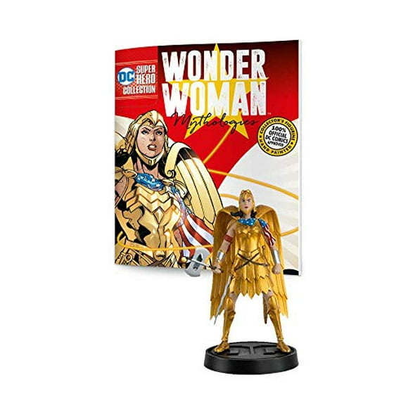 Eaglemoss DC Super Hero Collection: Wonder Woman Mythologies #2 Golden Eagle Armor Figurine, 5", Multicolor