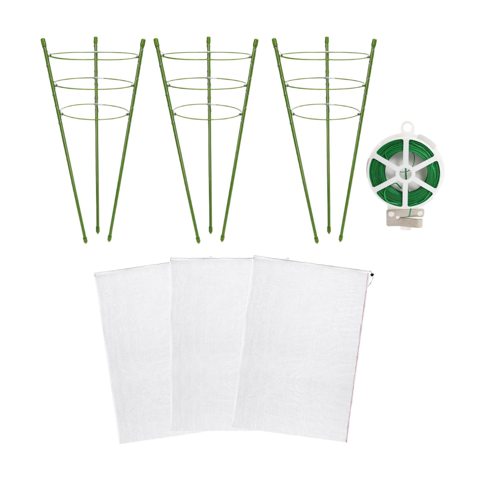 Gazechimp Tomato Cages for Garden Plant Support Stake for Cherry Flowers Balcony