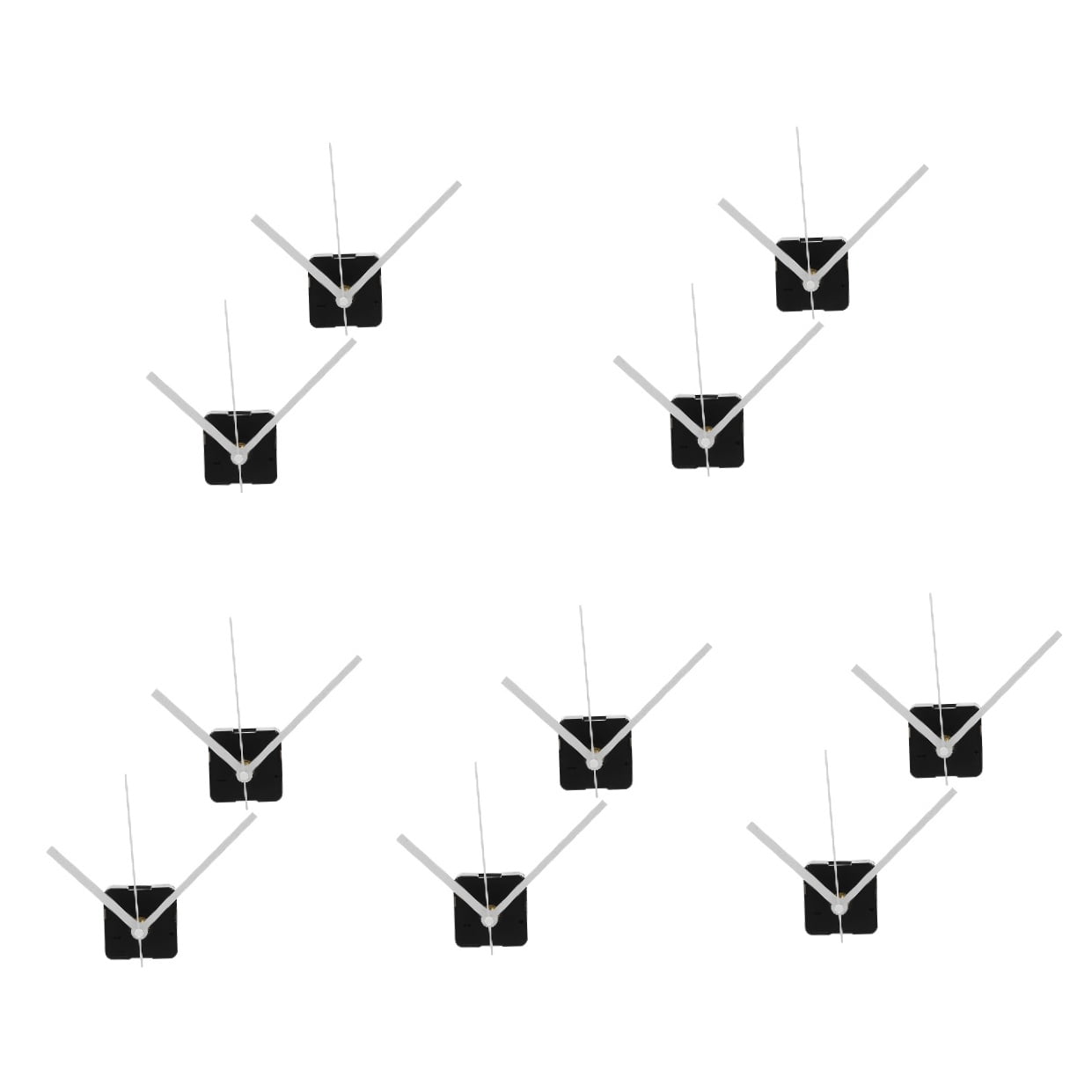 WORGEOUS 10 pcs  Clock Movement Mechanism Clock Mechanism Diy Clock Repair Part Kit