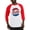 Red/White, variant on CafePress - Pepsi Logo Doodle Baseball Tee - Cotton Baseball Jersey, 3/4 Raglan Sleeve Shirt